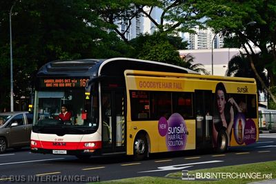 Bus 169 - SMRT Buses MAN NL323F (A22) (SMB344T)