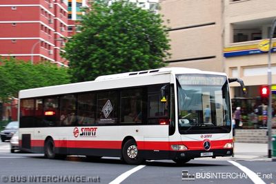 Bus 307 - SMRT Buses Mercedes-Benz OC500LE (SMB61J)