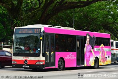 Bus 851 - SMRT Buses Mercedes-Benz OC500LE (SMB77P)