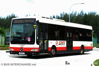 Bus Airshow Shuttle 2012 - SMRT Buses Mercedes-Benz OC500LE (SMB79J)