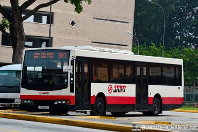 Bus 983 - SMRT Buses Mercedes-Benz O405 (TIB 963D)