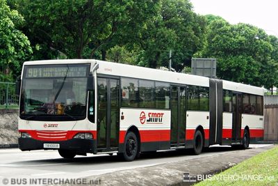 Bus 901 - SMRT Buses Mercedes-Benz O405G (TIB1000B)