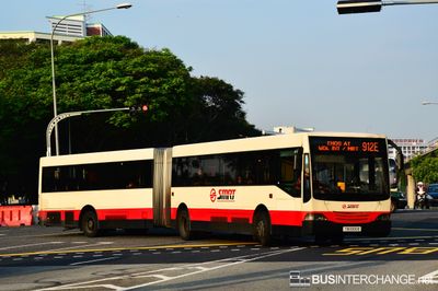 Bus 912E - SMRT Buses Mercedes-Benz O405G (TIB1000B)