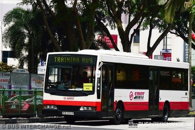 SMRT Buses Dennis Lance (TIB1018B) - TRAINING BUS