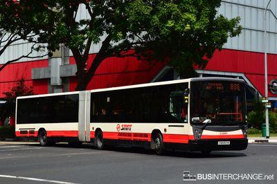 Bus 806 - SMRT Buses Mercedes-Benz O405G (TIB1057M)