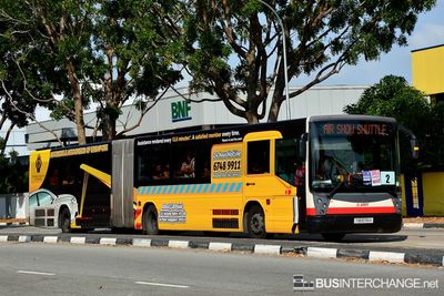 Bus Airshow Shuttle 2014 - SMRT Buses Mercedes-Benz O405G (TIB1076H)