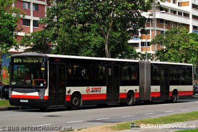 Bus 804 - SMRT Buses Mercedes-Benz O405G (TIB1174H)