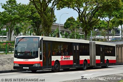 Bus 856 - SMRT Buses Mercedes-Benz O405G (TIB1192E)