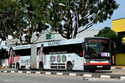 Bus Airshow Shuttle 2014 - SMRT Buses Mercedes-Benz O405G (TIB1211J)