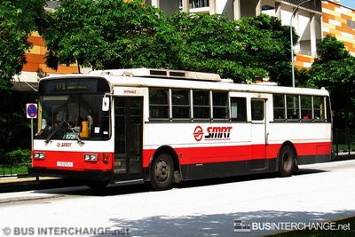 Bus 178 - SMRT Buses Nissan Diesel U/UA (TIB1255H)