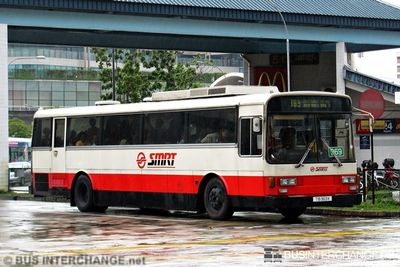 Bus 969 - SMRT Buses Nissan Diesel U/UA (TIB363K)