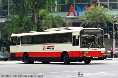 SMRT Buses Nissan Diesel U/UA (TIB363K) - TRAINING BUS