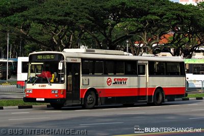 Bus 985 - SMRT Buses Nissan Diesel U/UA (TIB366C)