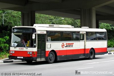 Bus RWS8S - SMRT Buses Nissan Diesel U/UA (TIB366C)
