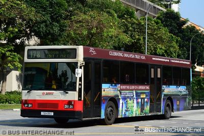 Bus 178 - SMRT Buses Mercedes-Benz O405 (TIB438D)