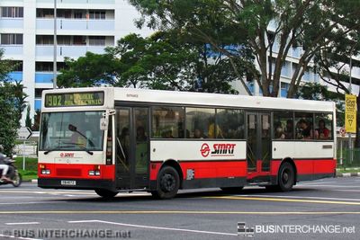 Bus 902 - SMRT Buses Mercedes-Benz O405 (TIB457Z)