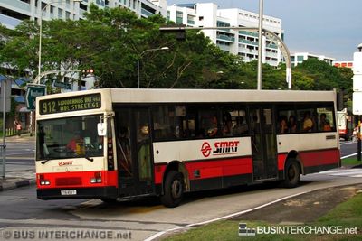 Bus 912 - SMRT Buses Mercedes-Benz O405 (TIB459T)
