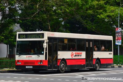 Bus 184 - SMRT Buses Mercedes-Benz O405 (TIB460M)