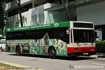 Bus 77 - SMRT Buses Mercedes-Benz O405 (TIB517J)