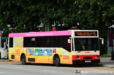 Bus 75 - SMRT Buses Mercedes-Benz O405 (TIB528C)