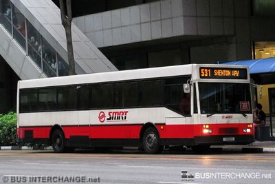Bus 531 - SMRT Buses Mercedes-Benz O405 (TIB531S)