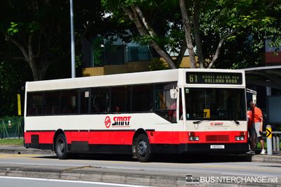 Bus 61 - SMRT Buses Mercedes-Benz O405 (TIB550L)