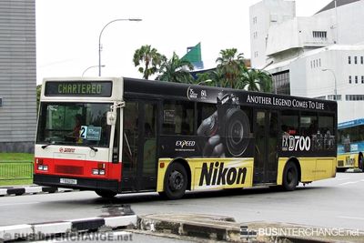 SMRT Buses Mercedes-Benz O405 (TIB623K) - CHARTERED
