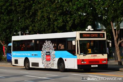 Bus 75 - SMRT Buses Mercedes-Benz O405 (TIB631L)