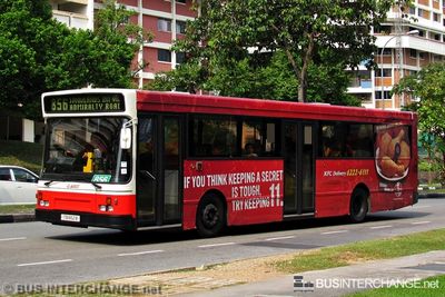 Bus 856 - SMRT Buses Scania L113CRL (TIB652B)