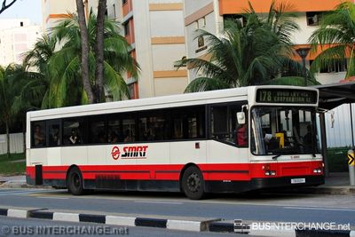 Bus 178 - SMRT Buses Scania L113CRL (TIB659H)