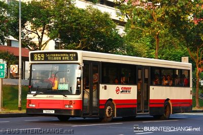 Bus 859 - SMRT Buses Scania L113CRL (TIB662Y)