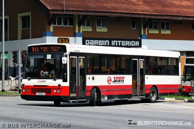 Bus 941 - SMRT Buses DAF SB220LT (TIB682P)