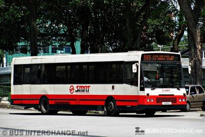 Bus 985 - SMRT Buses DAF SB220LT (TIB685G)