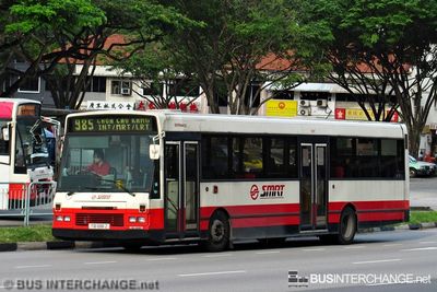 Bus 985 - SMRT Buses DAF SB220LT (TIB688Z)