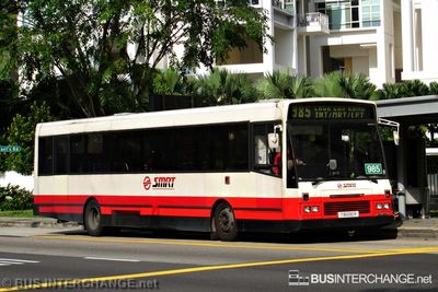 Bus 985 - SMRT Buses DAF SB220LT (TIB690R)