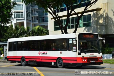 SMRT Buses DAF SB220LT (TIB707C) - TRAINING BUS