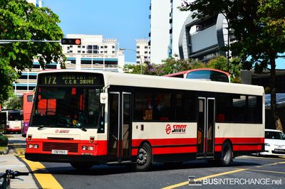 Bus 172 - SMRT Buses DAF SB220LT (TIB715D)