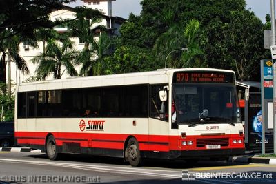 Bus 970 - SMRT Buses DAF SB220LT (TIB719T)