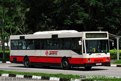 Bus 169 - SMRT Buses Mercedes-Benz O405 (TIB735X)
