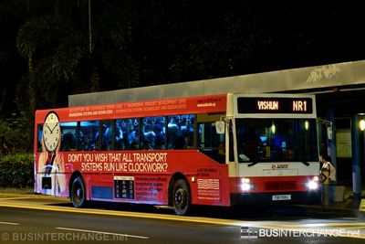 Bus NR1 - SMRT Buses Mercedes-Benz O405 (TIB799L)