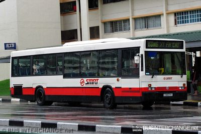 SMRT Buses Scania L113CRL (TIB837K) - Gong Xi Fa Cai