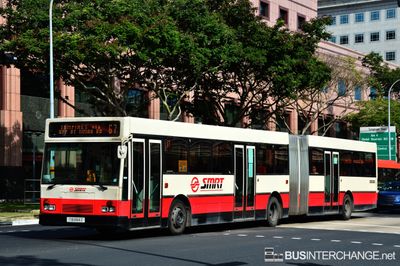 Bus 67 - SMRT Buses Mercedes-Benz O405G (TIB884Z)