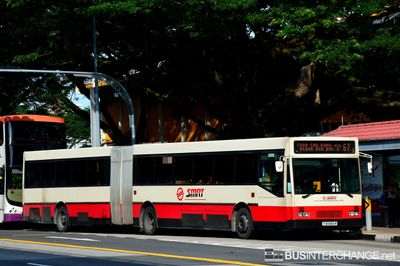 Bus 67 - SMRT Buses Mercedes-Benz O405G (TIB888M)