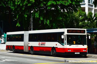 Bus 985 - SMRT Buses Mercedes-Benz O405G (TIB896P)