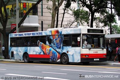 Bus 106 - SMRT Buses Dennis Lance (TIB911D)