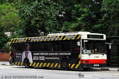 Bus 167 - SMRT Buses Dennis Lance (TIB918K)