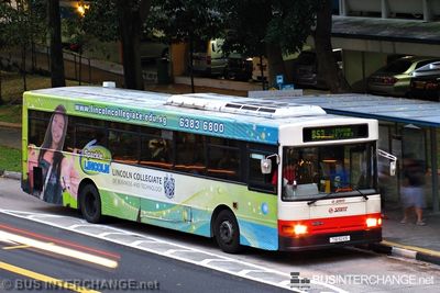 Bus 853 - SMRT Buses Dennis Lance (TIB924S)
