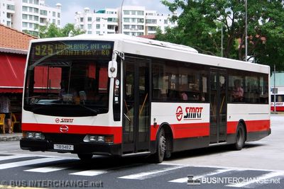 Bus 925 - SMRT Buses Hino HS3KRKK (TIB948Z)