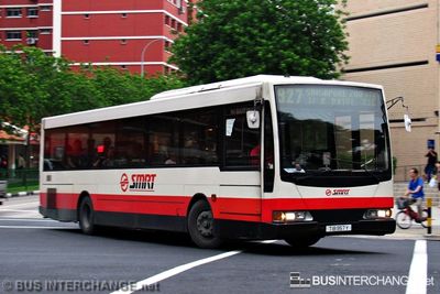 Bus 927 - SMRT Buses Hino HS3KRKK (TIB957Y)