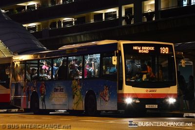 Bus 190 - SMRT Buses Mercedes-Benz O405 (TIB965Z)